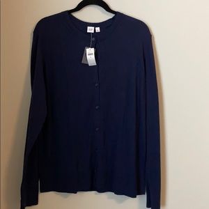 GAP Navy Blue Cardigan Size XXL